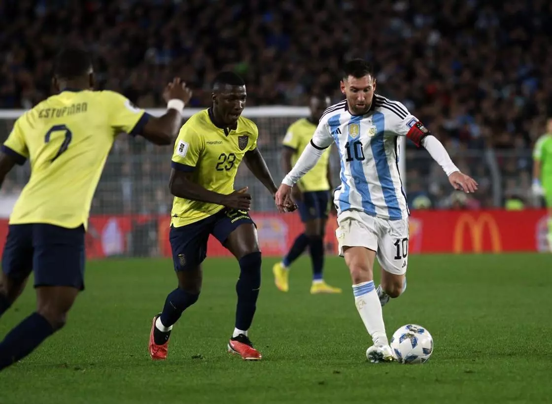 What Chelsea’s Moises Caicedo did to Lionel Messi during Argentina vs Ecuador